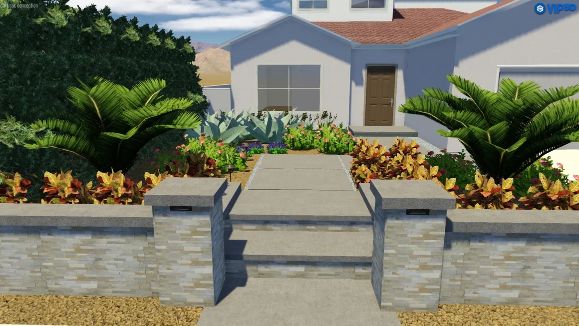 3D Landscape Design San Diego CA _ Design Biophilic 3D Design and Living WallsG3P6