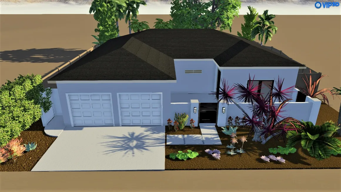 3D Landscape Design San Diego CA _ Design Biophilic 3D Design and Living WallsG3P9
